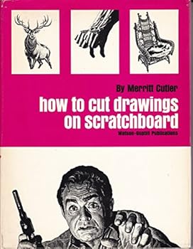 Hardcover How to cut drawings on scratchboard Book