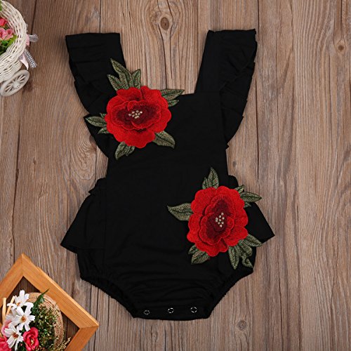 Baby Girls Jumpsuit Newborn Infant Kids Floral Clothes Summer Romper Bodysuit Sundress Outfits2