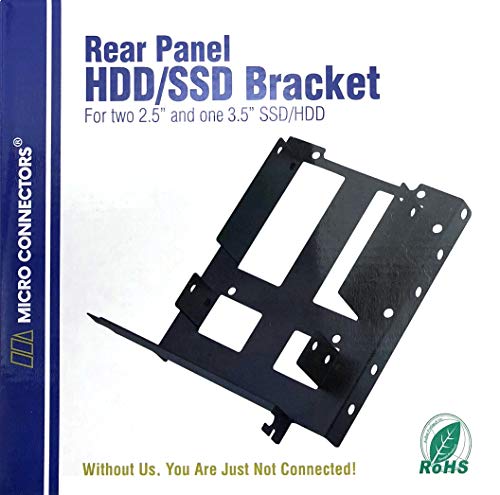 image for Micro Connectors Rear Panel Dual 2.5