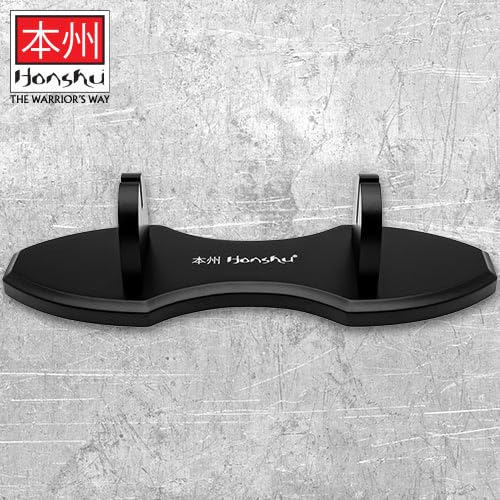 United Cutlery Honshu Spartan Sword Wooden Display Stand | Black Painted | Sword Sold Separately | Hardware Included | Home Decor | Dimensions 12.25