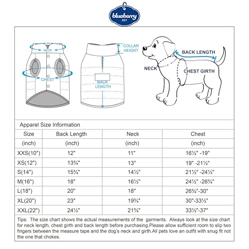 Coupe-vent imperméable matelassée pour chien grand protégeant du froid - 6