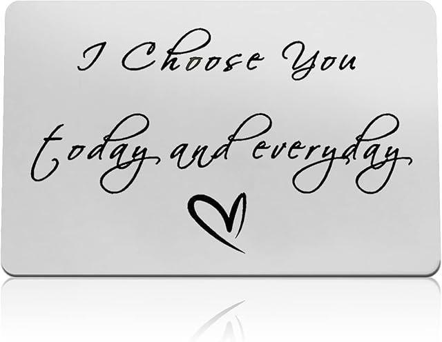Bride to Groom Wedding Day Card Husband Gifts from Wife Groom Gifts from Bride Metal Wallet Card Gift Anniversary Card Gifts for Husband Him Engagement Valentines Gift for Boyfriend Fiance Couple Gift