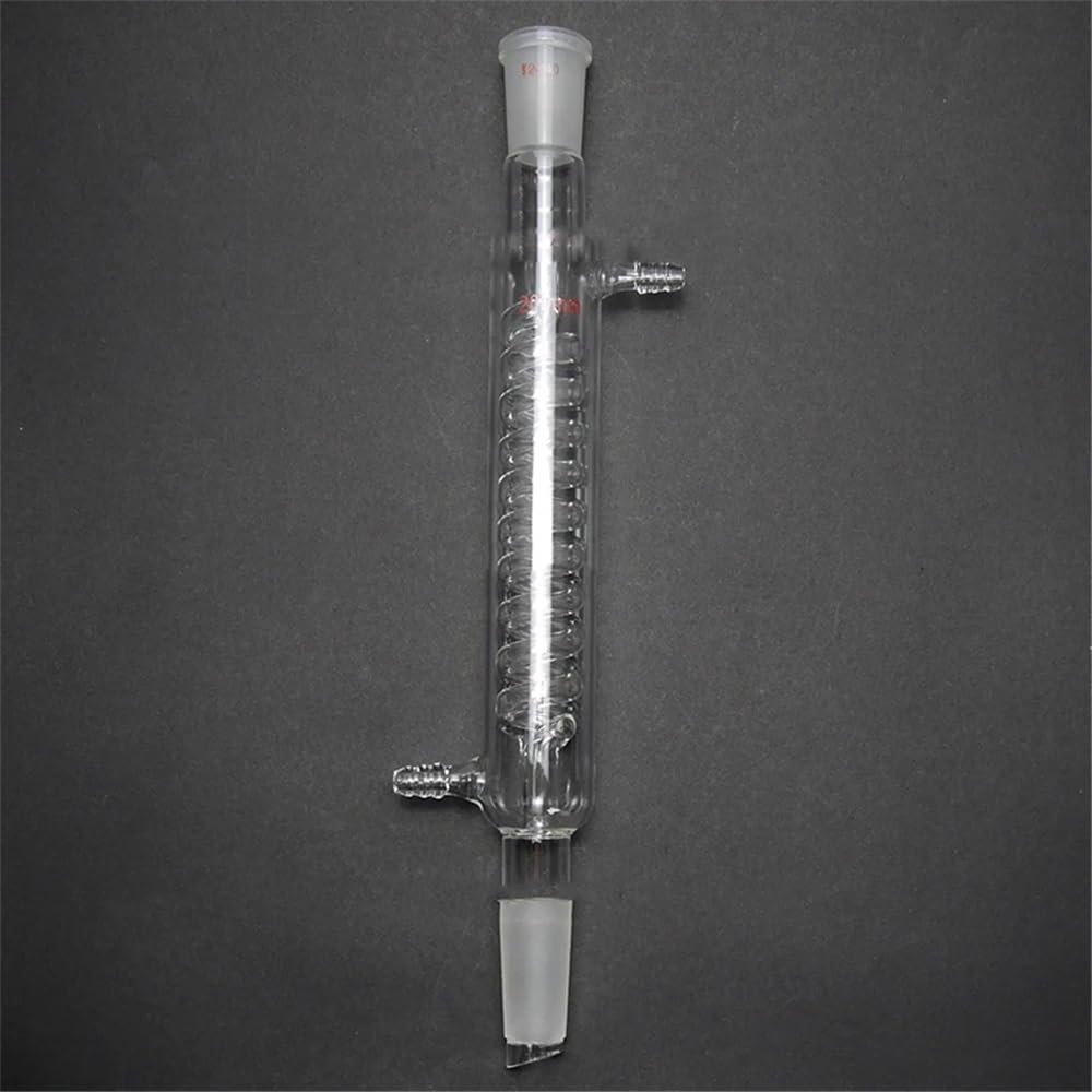 Szklany wymiennik ciepła dla skraplacza 200 mm 24/40, szkło laboratoryjne Sprzęt laboratoryjny