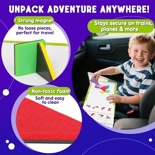 CZTCDP Travel Tangram Puzzles DROPS TO - image 3