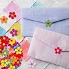 Naler 120pcs Felt Flowers Fabric Flower Embellishments for DIY Crafts Sewing Spring Handcraft Decoration, 1.1 Inch, Assorted Colors #5