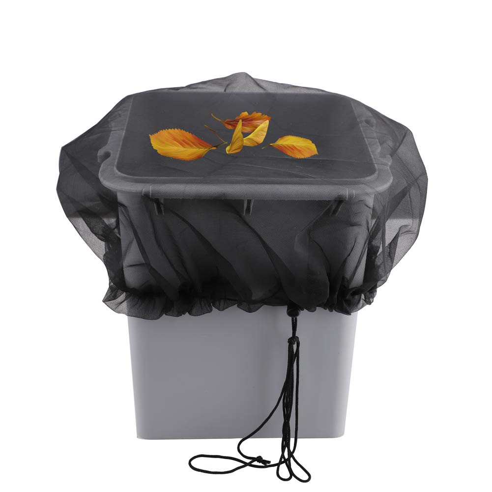 Yiyer Mesh Cover For Rain Barrels, Rainwater Collection System Rain Barrel Kit, Keep Mosquitos And Debris Out Of Your Rain Barrel