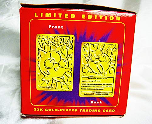 gold jigglypuff pokemon card Limited Edition 1999 Pokemon BK Jigglypuff Gold Card #39 – Dx Games & More main image 0