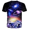 Linnhoy Unisex Men's and Women's Shirts Unisex Fashion Casual Novelty Tees 3D Graphic Adults T-Shirts Teens Tops Size S-XXL, Xxing Black, S #1