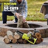 Ryobi ONE+ 18V 6 in. Battery Compact Pruning Mini Chainsaw (Tool ONLY- Battery and Charger NOT Included), PCLCW01B - Image 4