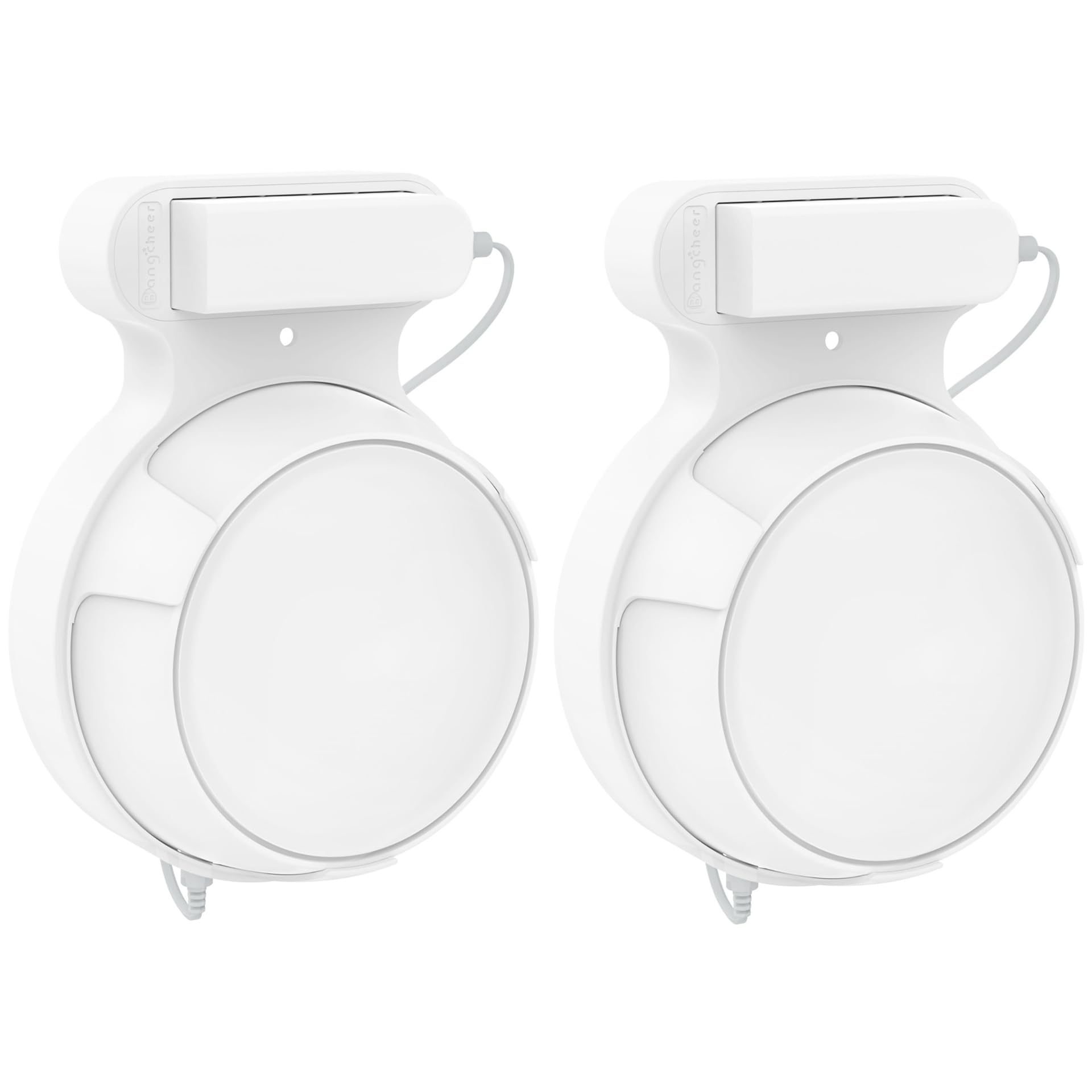 Uchwyt ścienny do domowych systemów WiFi TP Link Deco BE23/BE25/BE3600/BE5000, uchwyt do montażu na ścianie, domowy stojak z tworzywa sztucznego, kompatybilny z systemami Mesh Wi-Fi 7 (biały