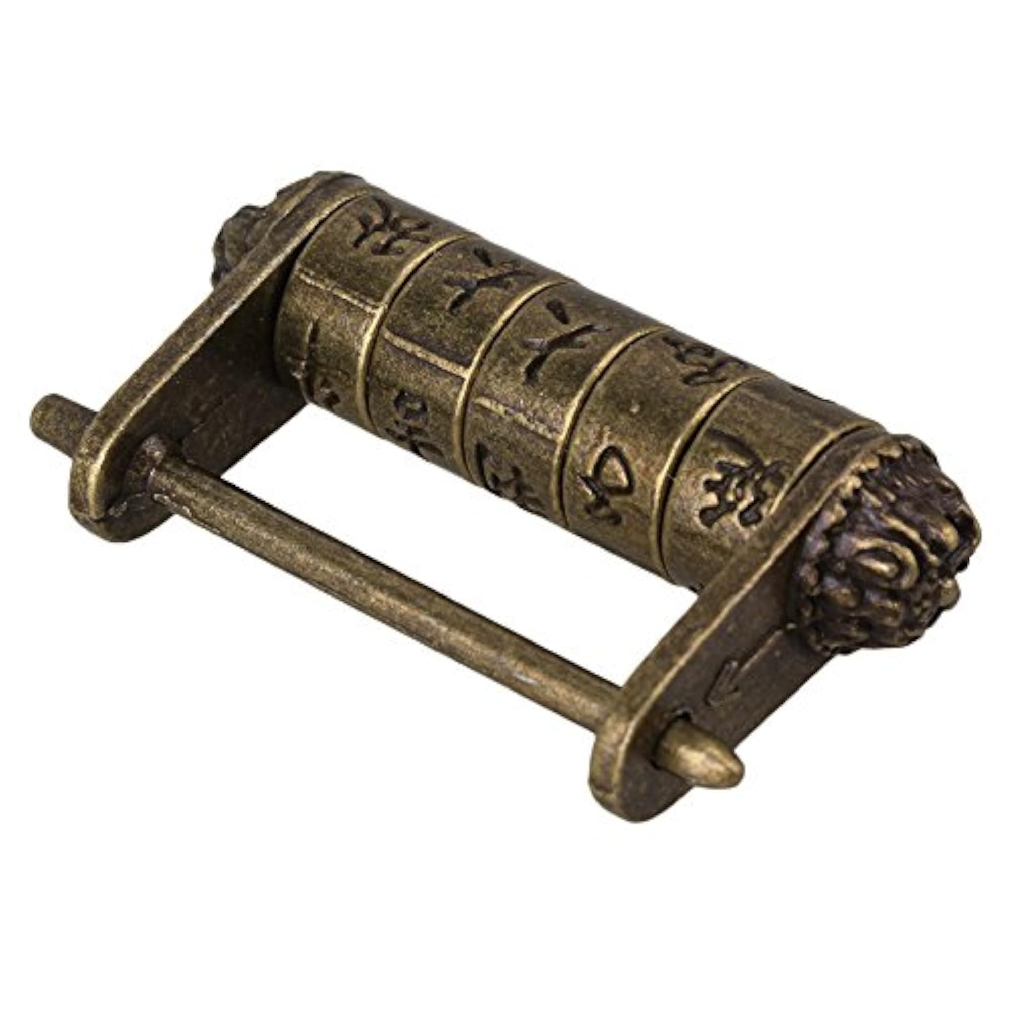 Elegant Chinese Old Style Word Password Combination Padlock