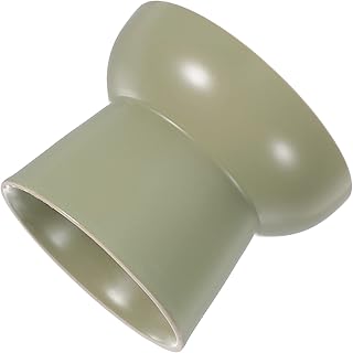 Ipetboom Tigela De Comida De Gato Levantada Tigelas De Gato De Cerâmica Largas Rasas Prato De Comida De Gato Tigela De Água Para Animais De Estimação Anti-Vômito Alimentador De Gato Para