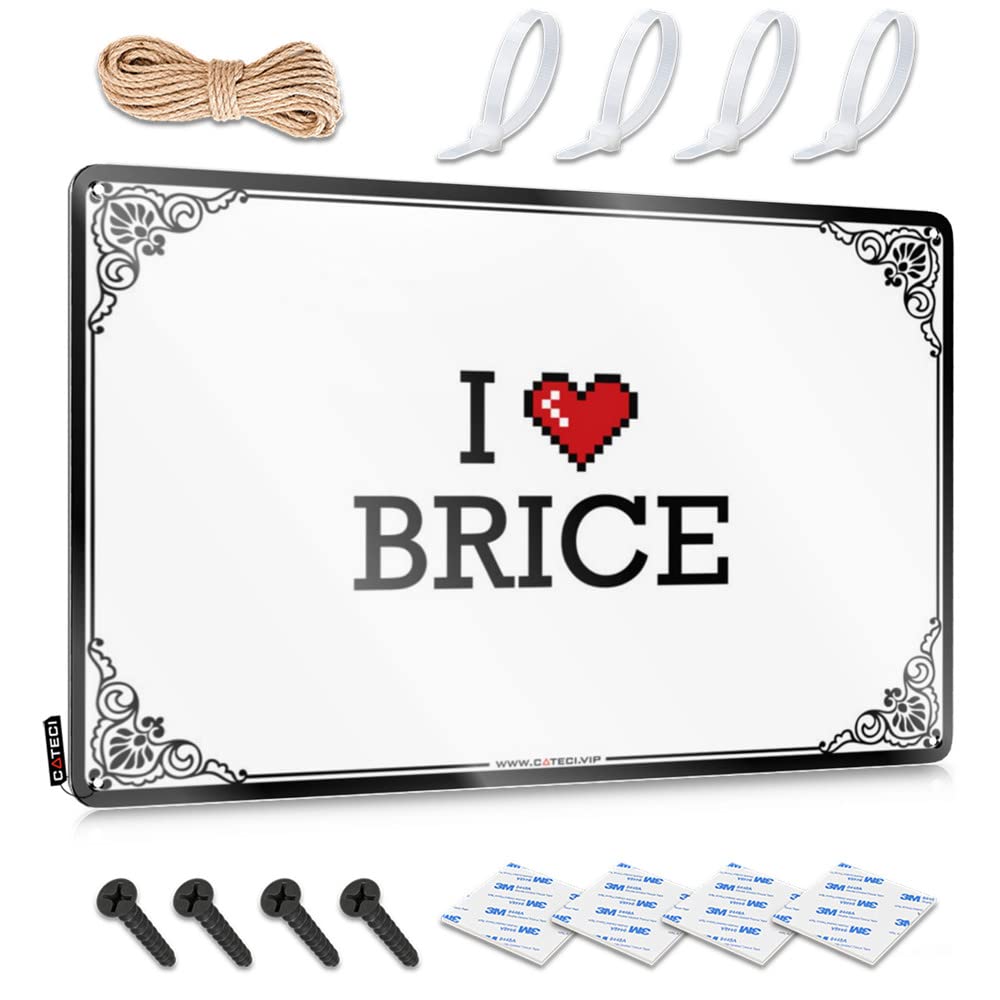 Vintage Wall Art Gifts Mount Square Ideas I Love Brice - Easy To Hang Art(30X40CM)