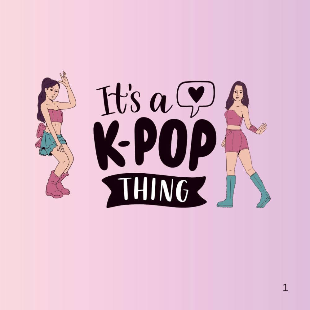 K-Pop colouring book for kids