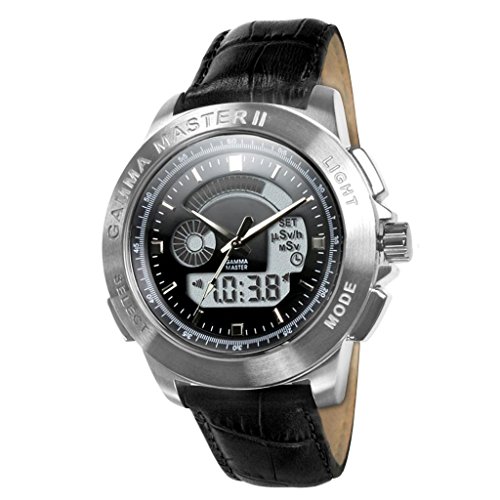 Preisvergleich Produktbild GAMMA Master II Leder Gurt Strahlung Armbanduhr