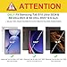 Fintie Hybrid Slim Case for Samsung Galaxy Tab S10 Ultra 2024/ S9 Ultra 2023 14.6 Inch, Shockproof Cover with Clear Transparent Back Shell, Lilac Marble