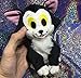 Juguete De Peluche Kawaii Figaro Cat, Juguetes Blandos Lindos De Dibujos Animados, Muñecos De Peluche De Animales, para Niños, Regalo De Cumpleaños Y Navidad, 15 Cm