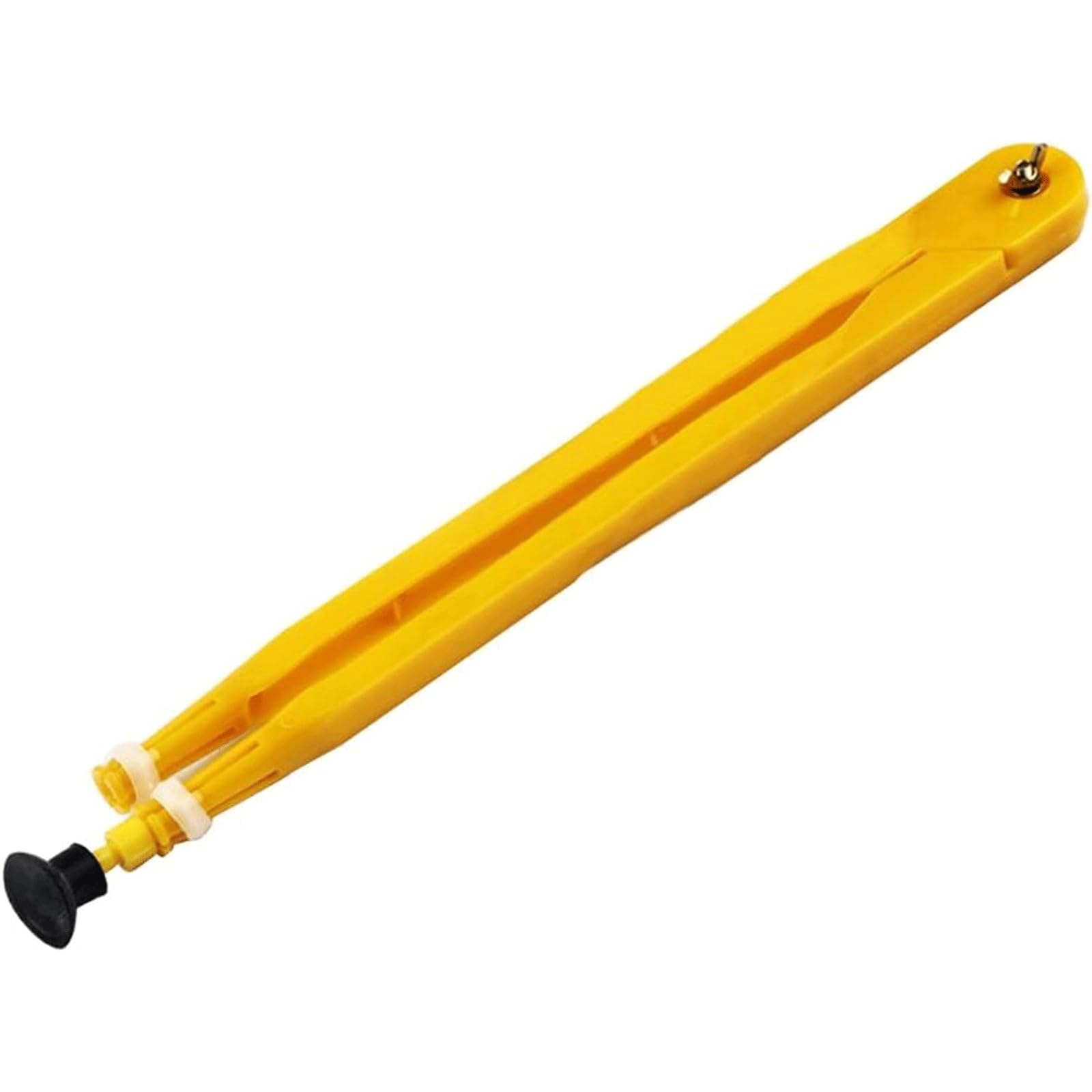 Compasso di Plastica, Compasso da Disegno Professionale per Uso Didattico, Compasso Matematico con Mina per Matita Meccanica, Strumento di Geometria