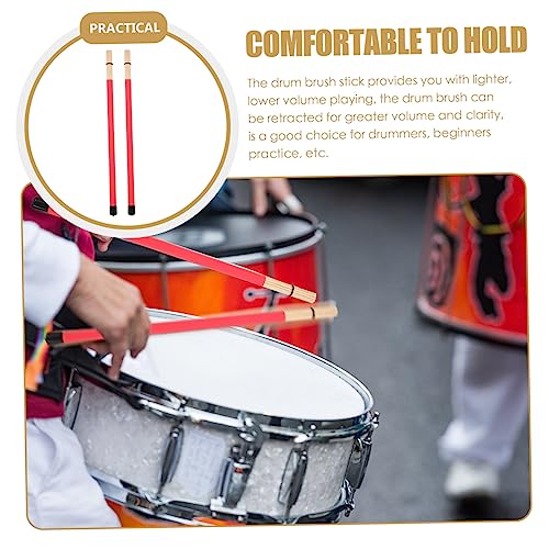 Baquetas para percusión rojas 40.5 cm miniatura 5