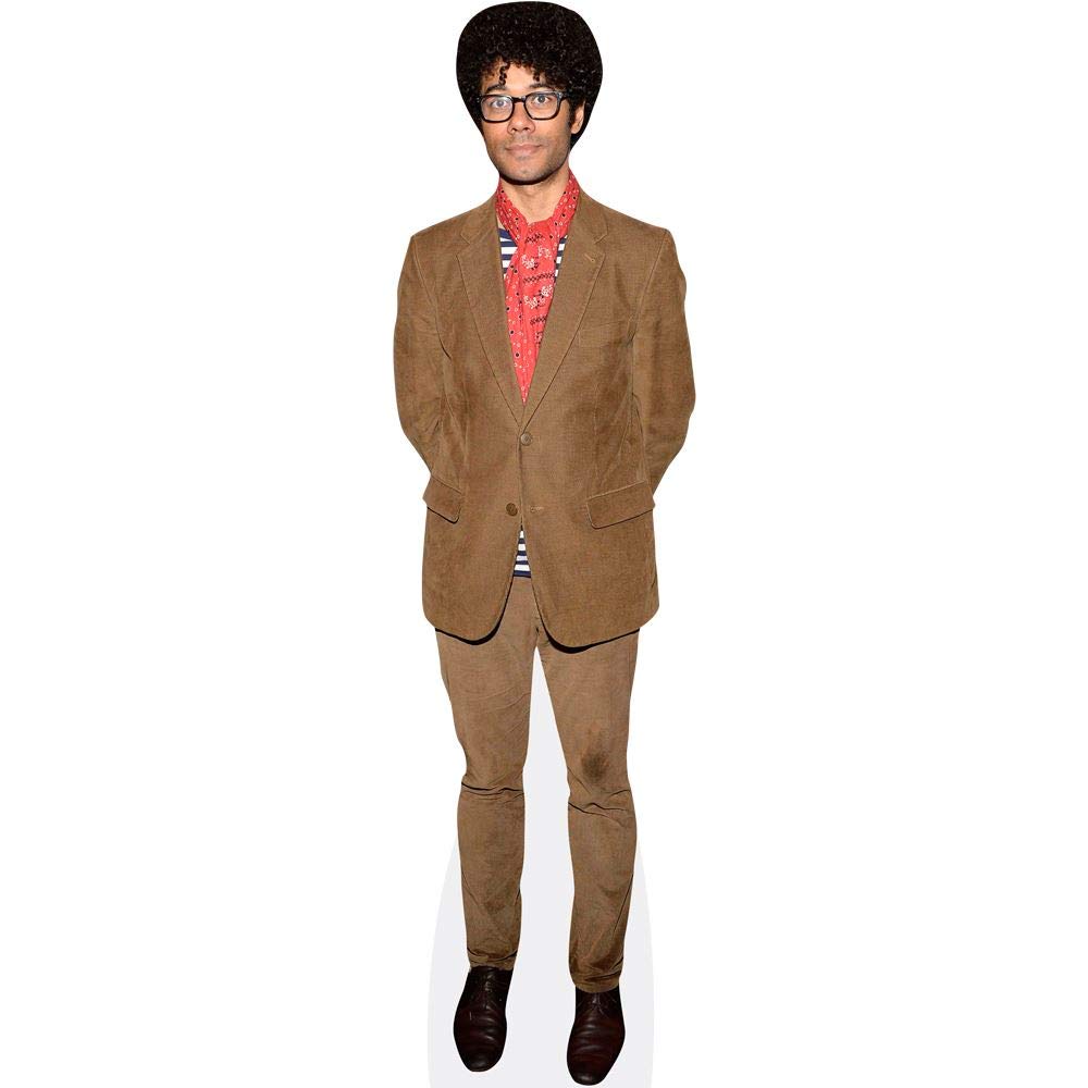 Celebrity Cutouts Mini Size Cutout Richard Ayoade (Brown Suit)