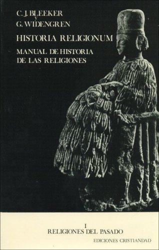 Historia religionum manual de historia de las religiones