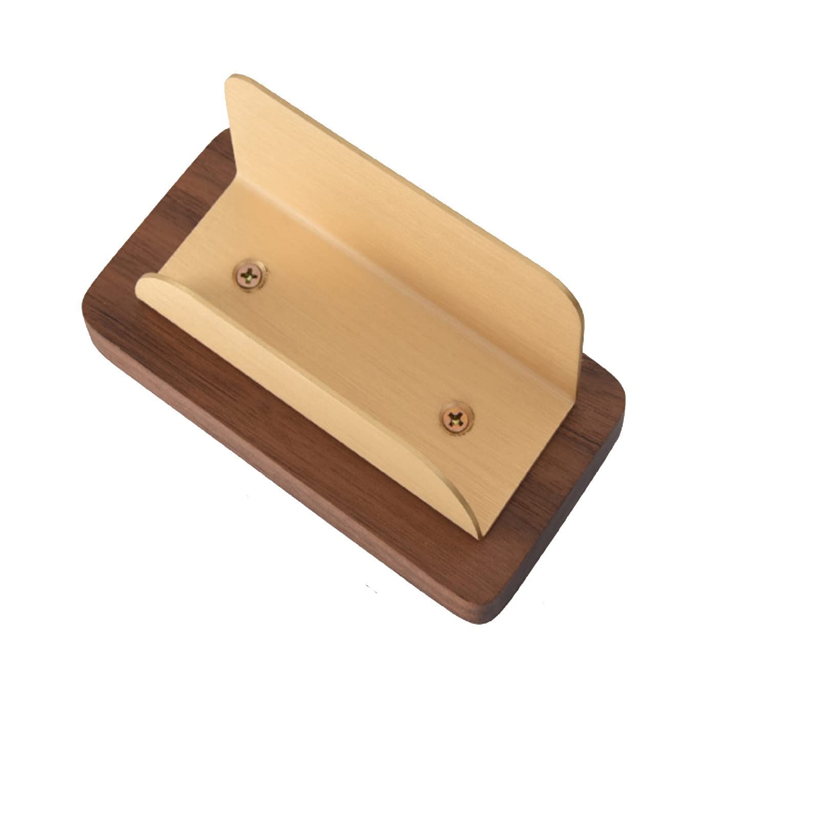Wcxozerty Brown Business Card Holder Business Card Holder For Desk Wood Name For Office Home