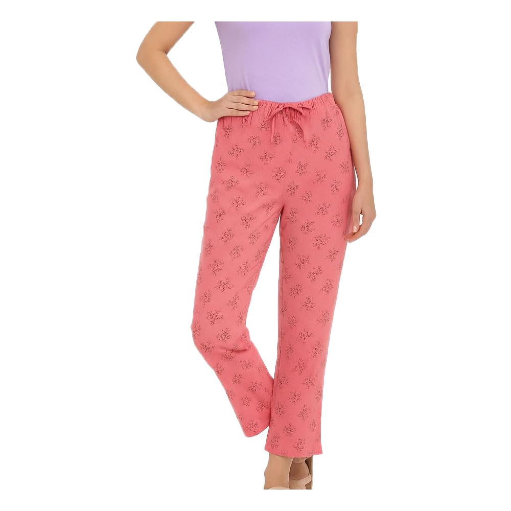 brand flex Womens Regular Wear Cotton Printed Night Pant,Pyjama Pant For Girls Pink Single Pack-picture-30