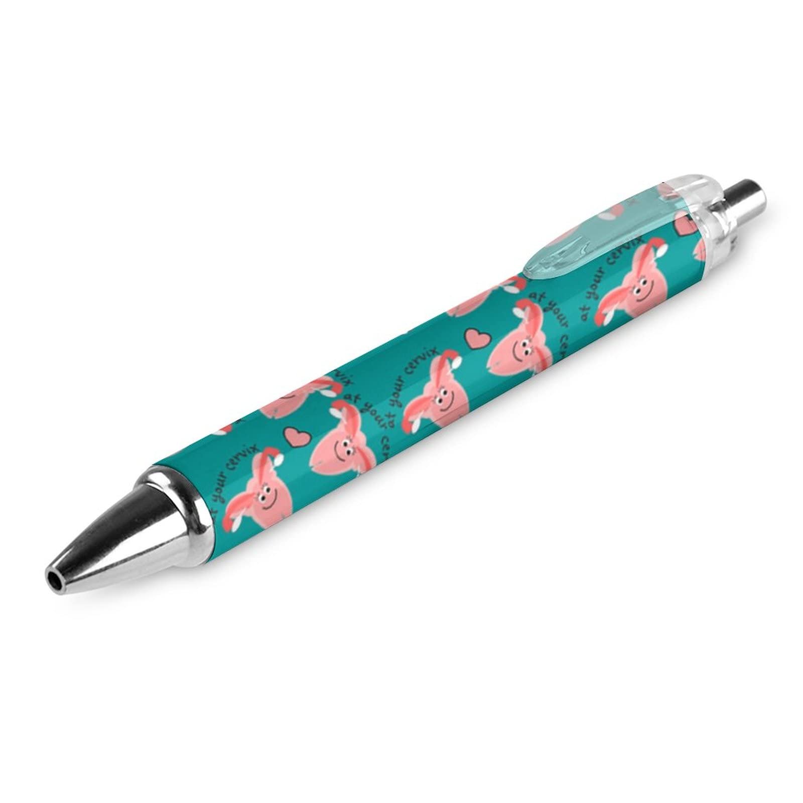 Set personalizzato di 2 penne a sfera glterate retrattili con nome e nome per infermieri Regalo per la settimana dell'infermiere per il personale medico - CALLIE