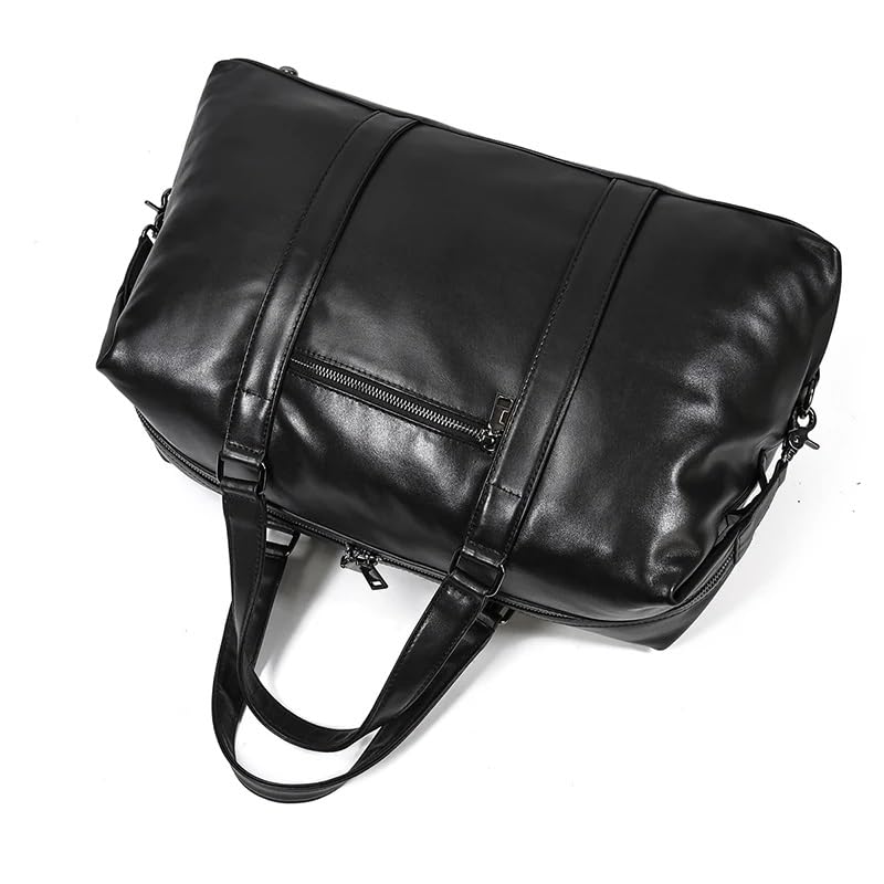 Cow Leather Women Duffle Bag Big Travel Duffle Bag Carry Hand Luggage Bags Soft Leather Travel Bag for Man4