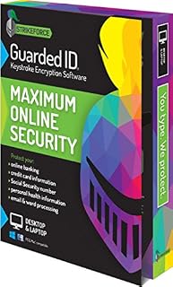 GuardedID Anti-Malware Keystroke Encryption Software | 1 Year, 2 Devices | PC, Mac