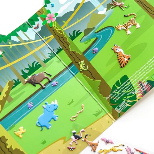 Melissa & Doug M&D Puffy Sticker Bundle - Pirates, Vehicles and Safari (Amazon Only) - image 9