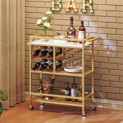 MAHANCRIS Bar Cart for Home,...