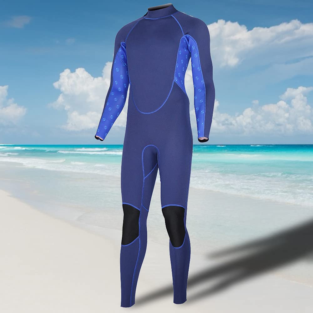 SLINX Męski jednoczęściowy kombinezon do nurkowania z długim rękawem Snorkeling Surfing kombinezon szybkoschnący strój kąpielowy