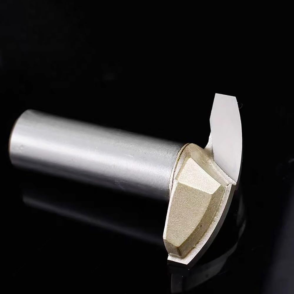 12.7mm Shank Carbide Plunge End Mill CNC Woodworking Router Bit High-Speed Wood Milling Cutter Tool 1Pc(Y00403)
