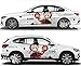 Dmxiezib Anime-Autoaufkleber, Genshin-Auswirkungen: Klee, wasserdichter Aufkleber auf beiden Seiten des Körpers, großer kratzfester Auto-Aufkleber, Favorit von Otaku Anime-Fans, Geschenk