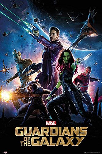 Up Close Poster Les Gardiens de la Galaxie Affiche (61cm x 91,5cm) + Un Poster Surprise en Cadeau!