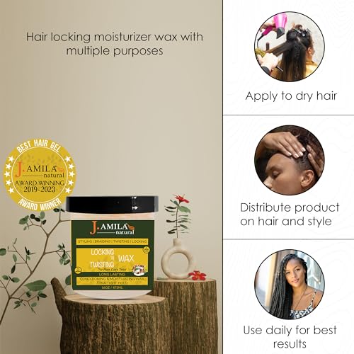 Cera para cabello J. Amila 16 oz para fijación extra miniatura 5