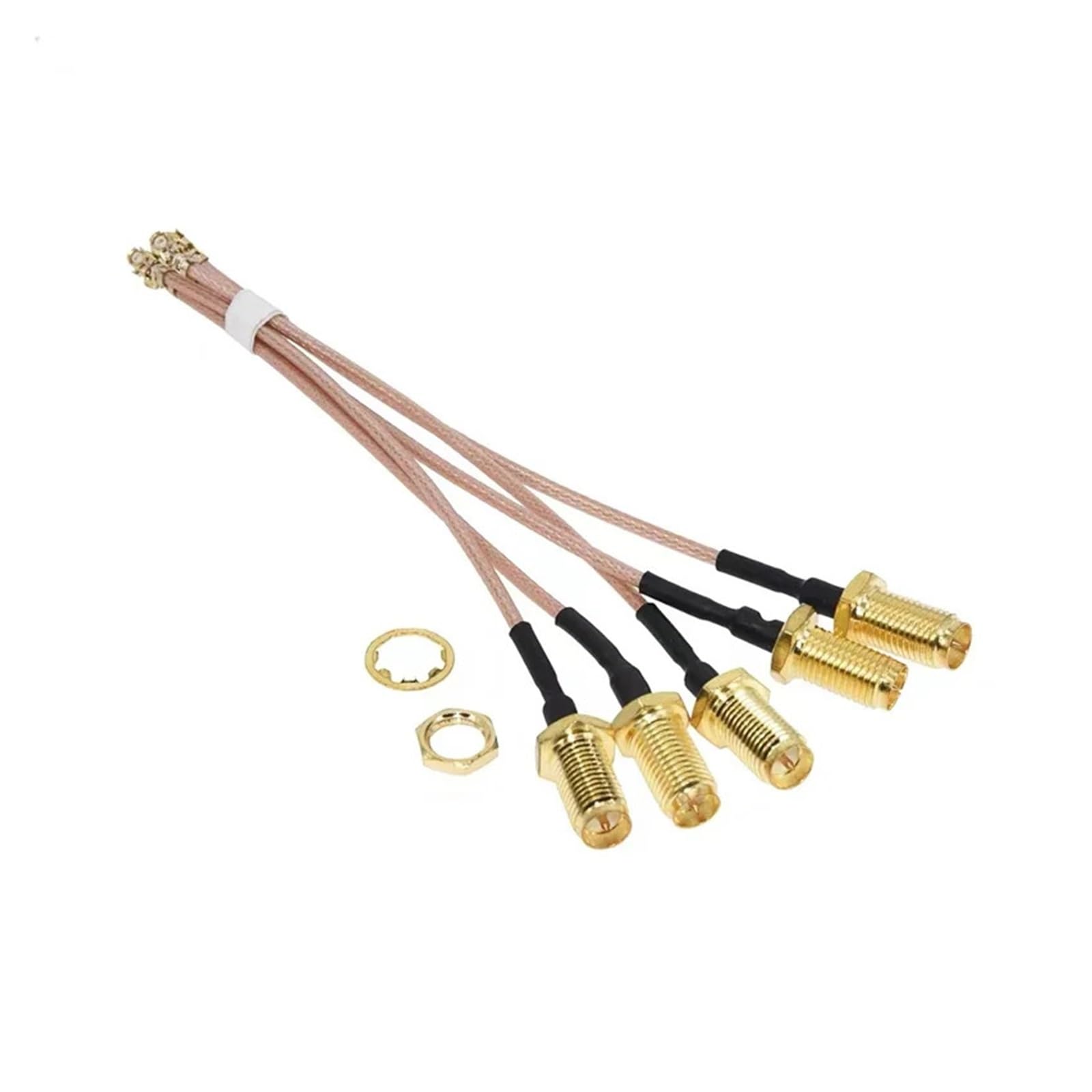 Connettore Coassiale, Prolunga Cavo Adattatore IPEX A SMA Da 10 Pezzi(5CM)