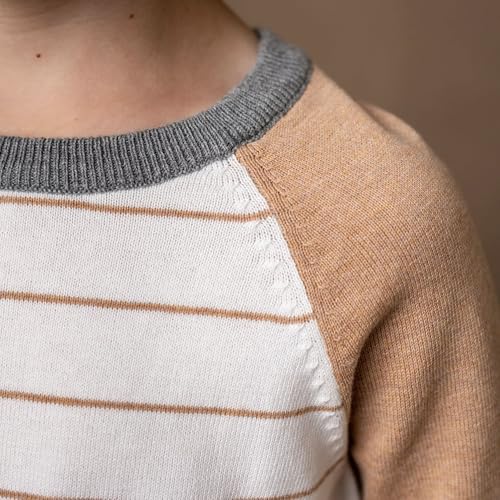 Image of Hope & Henry Boys' Long Sleeve Crew Neck Pullover Sweater