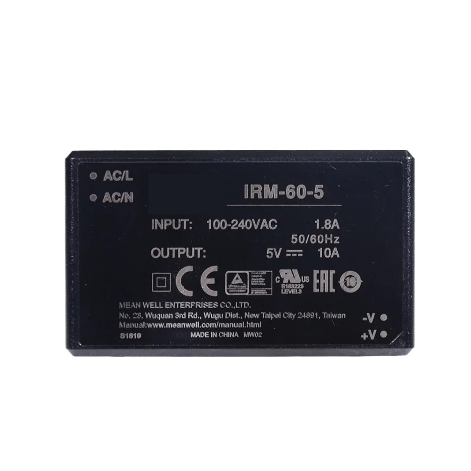 BRODEFUP 50W 5V10A 60W AC-DC power supply 60