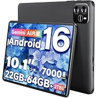 Amazon.co.jp: 【2026夏新登場＆Android 16＆AI最適化OS】 タブレット