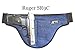Fat Man - Medium - DTOM Denim Possum Pouch Crotch Carry Holster - The Smart Way to Carry! Fits Medium Size Guns