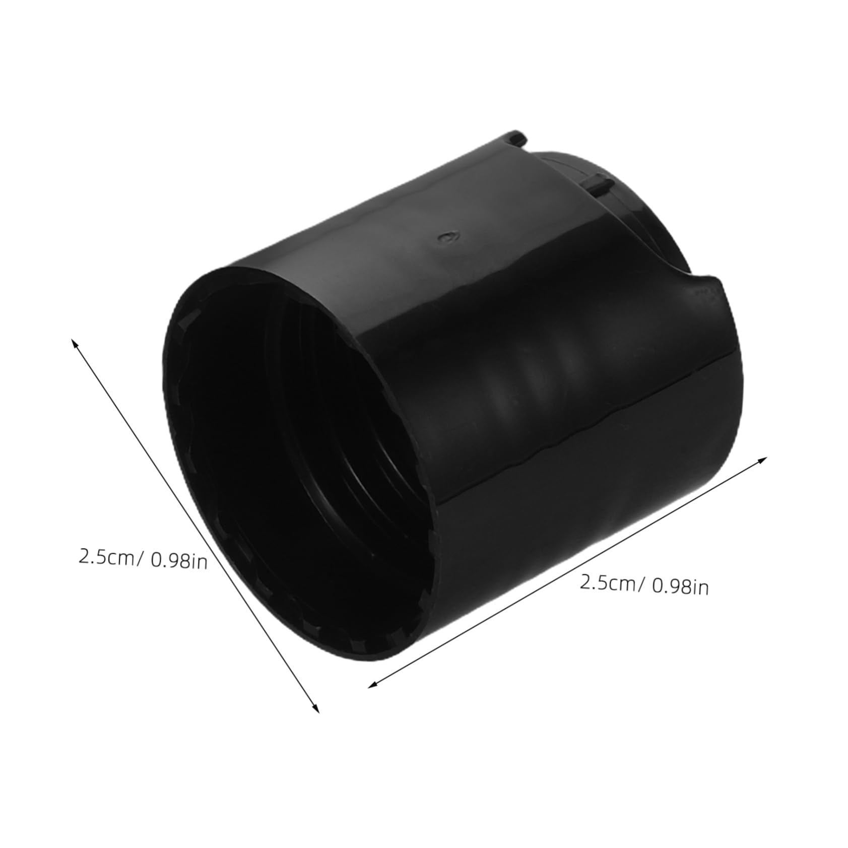 Ipetboom 50pcs Durable Flat Bottle Pump Dispenser Caps Lids for Plastic Bottles for Shampoo Lotion and Liquid Containers Versatile and Reliable for Home and Commercial Use