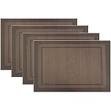 Bright Dream Placemats Easy to Clean Woven Plastic Placemats for Kitchen Placemat Stain Insulation T