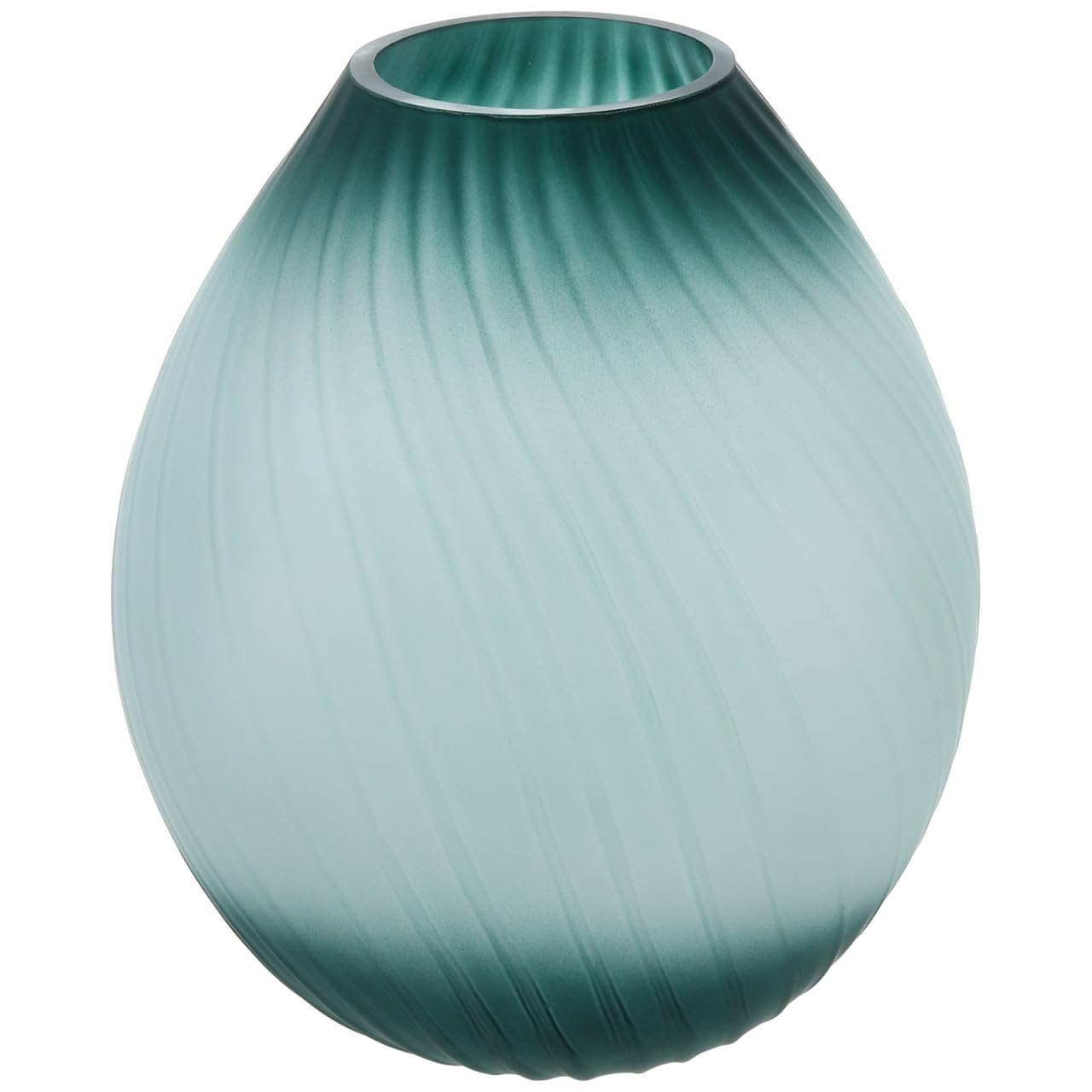 Vase en verre transparent de table pour un soliflore élégant