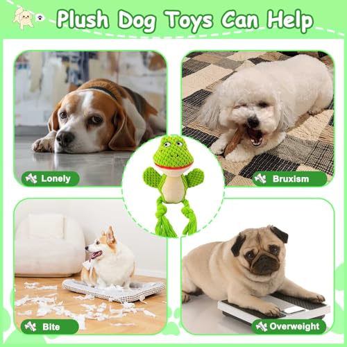 Juguete mordible de peluche TONYFY para perros pequeños miniatura 4