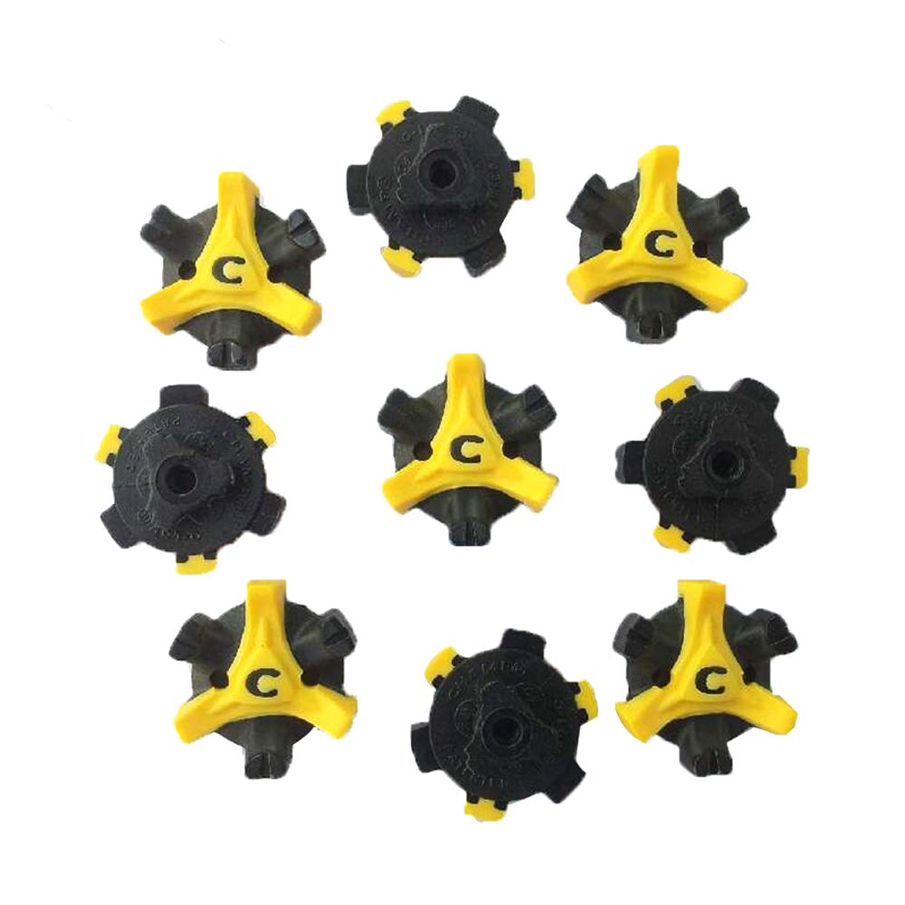 20 Universal Antideslizante Clavo para Zapato de Golf, Golf Spikes Tacos Zapatos Golf para Pinchos, Repuestos de Golf Zapatilla Pikes, Tacos,Estilo Repuesto Golf Spikes para Foot Joy
