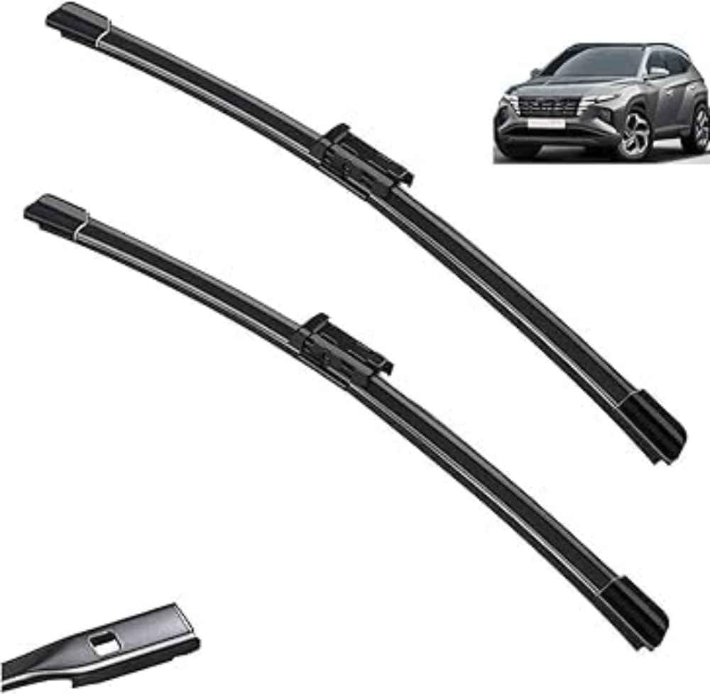 Essuie-glace avant pour Hyundai Tucson 2020-2023, balais de voiture 66 et 40 cm