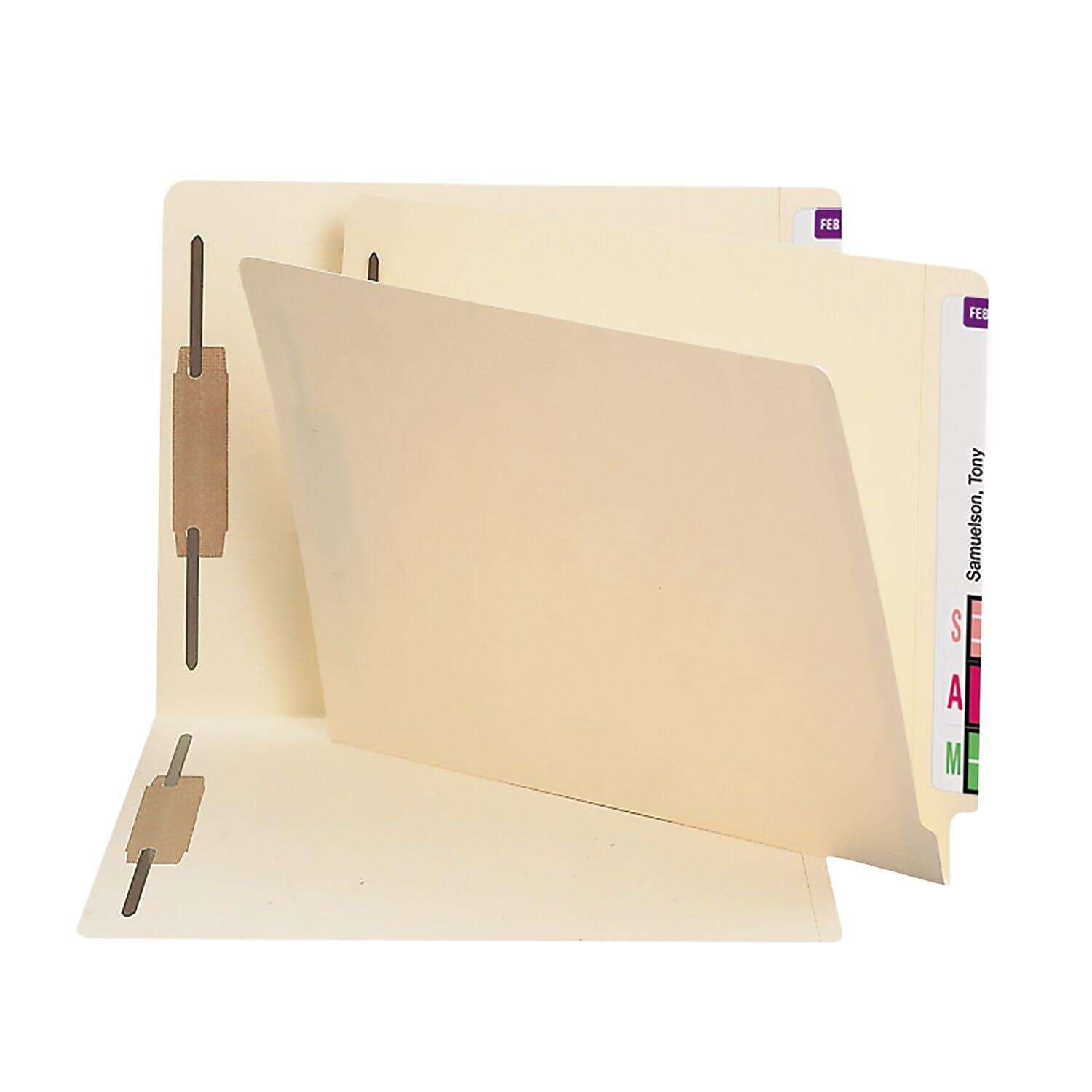 Smead Shelf-Master® Abschlusslasche, verstärkt, gerader Schnitt