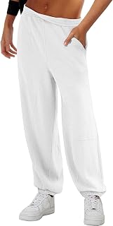 Women's Spring/Summer New Casual Fashion Solid Color Tie Feet Casual Pants Trendy Fall Outfits for